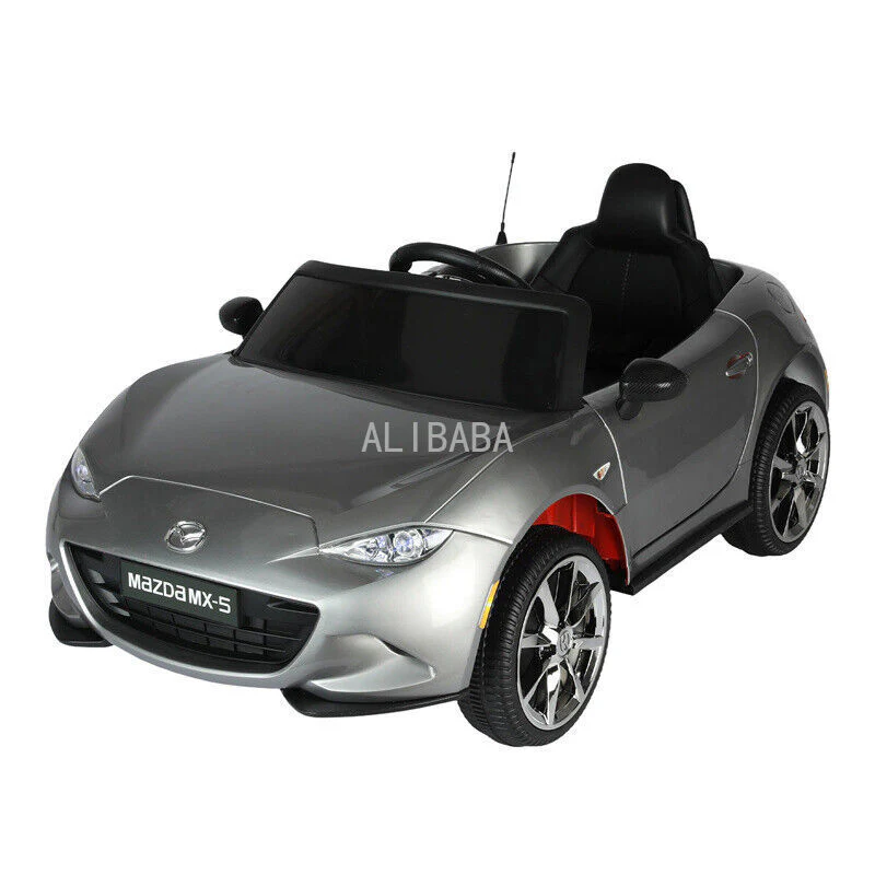 12V Licensed Mazda MX-5 RF Kids Ride-On Toy with Parental Remote, Music, and Suspension System - Image 14