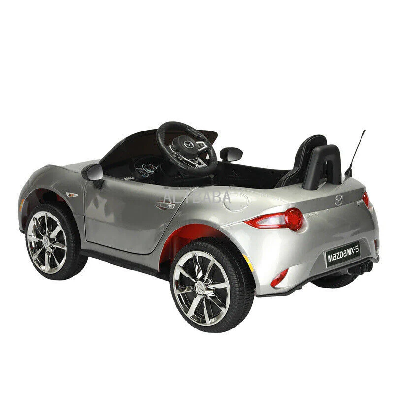 12V Licensed Mazda MX-5 RF Kids Ride-On Toy with Parental Remote, Music, and Suspension System - Image 16