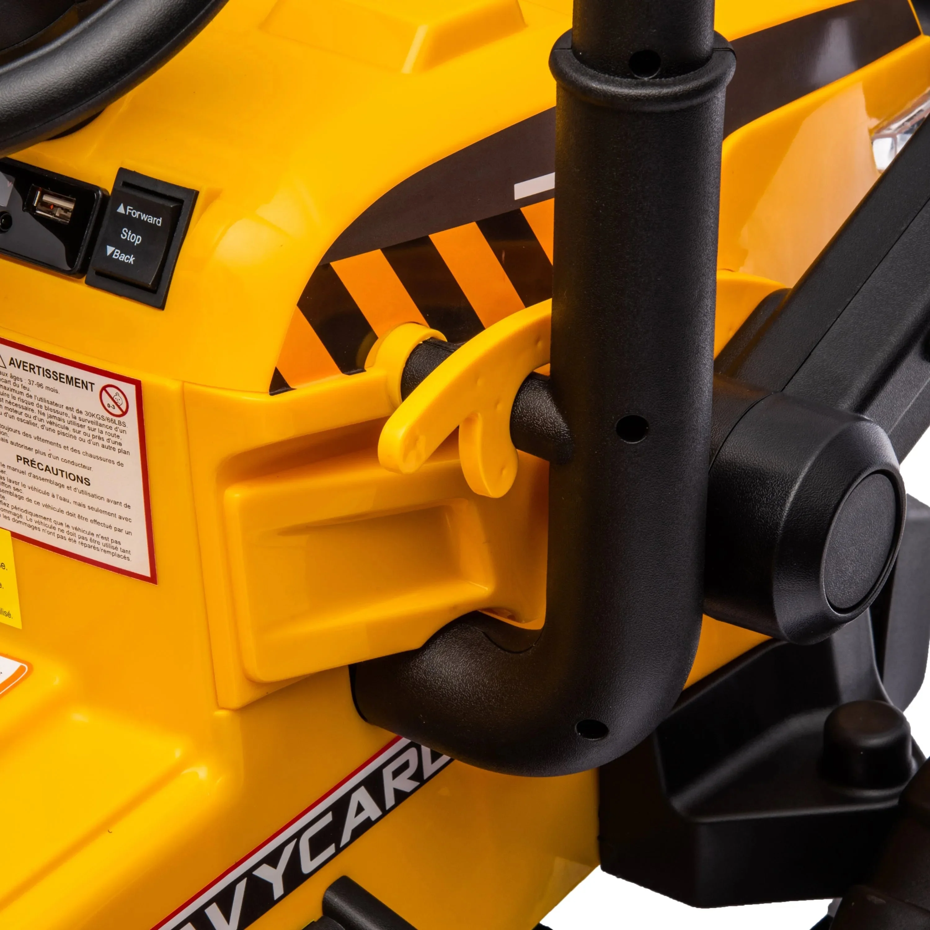 12V Magic Cars Excavator 1 Seater Ride-on - Image 9