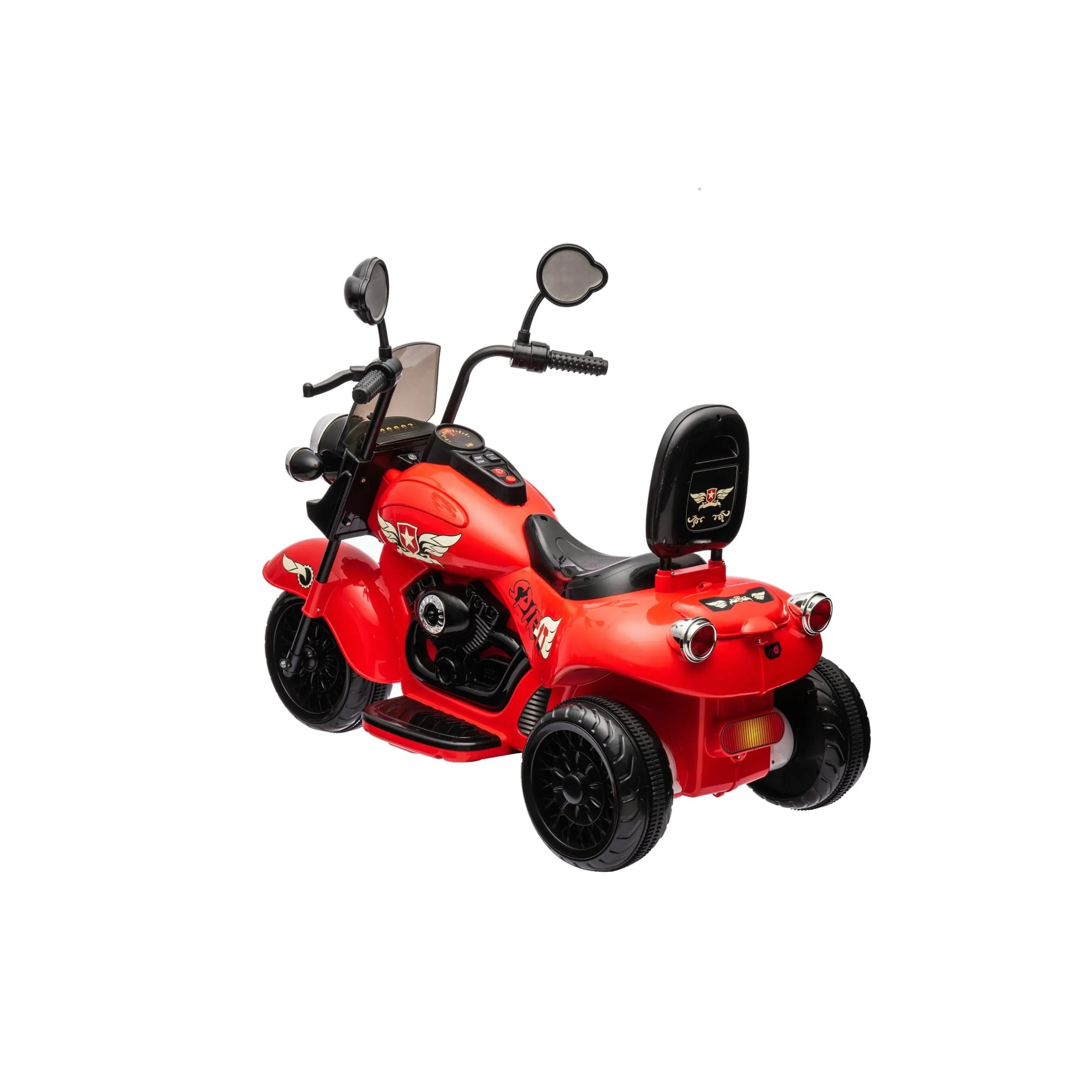 12V Magic Cars Kids Cruiser 1 Seater Motorcycle - Image 35