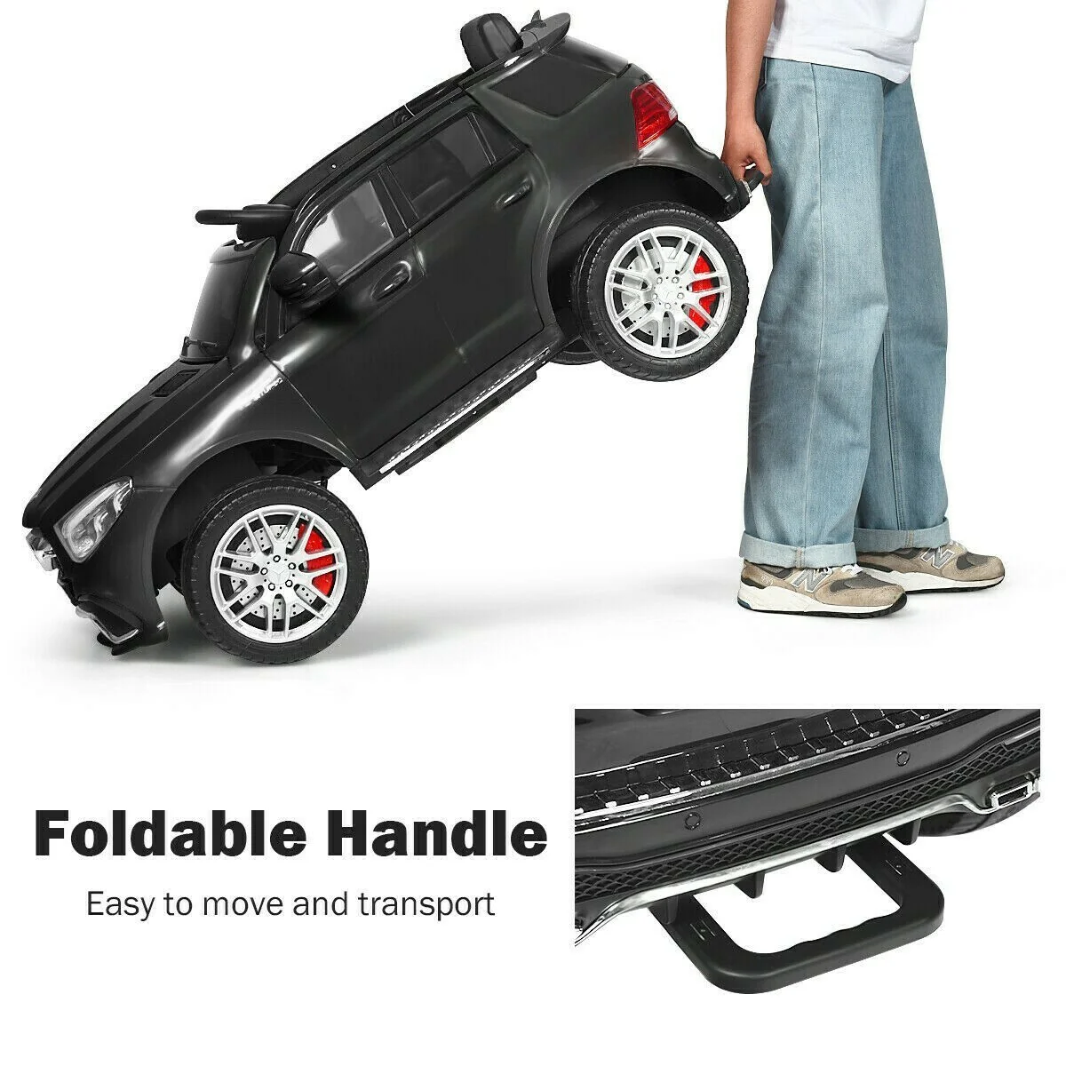 12V Licensed Mercedes Benz GLE Kids Electric Ride-On Car - Image 10
