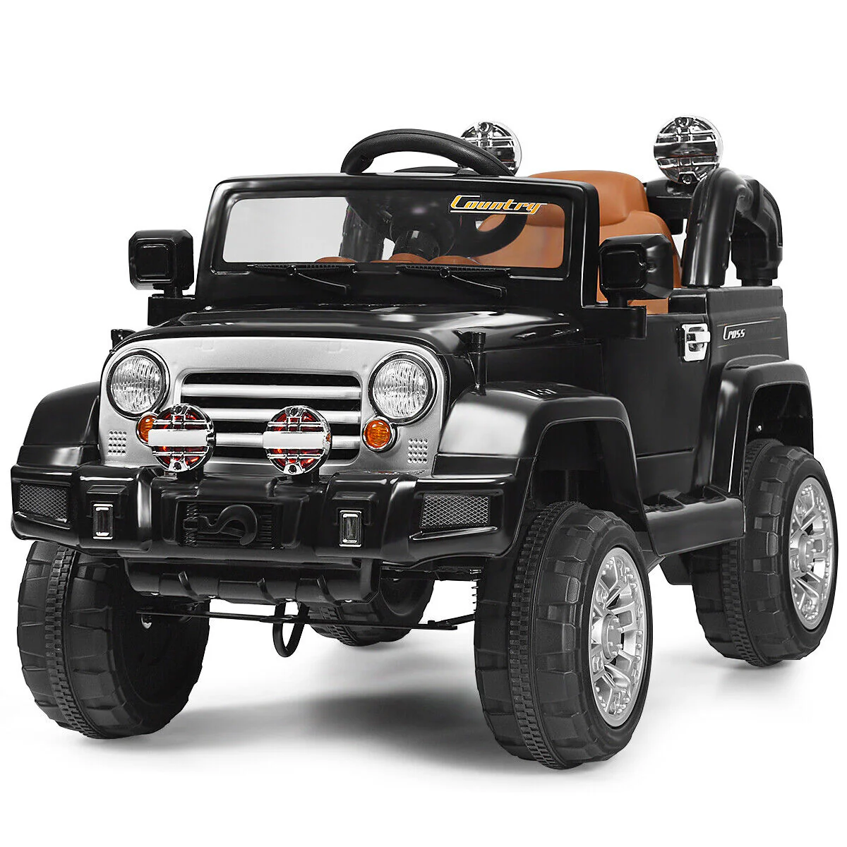 12V MP3 Kids Ride On Truck Car with Remote Control, LED Lights, and Music - Image 5