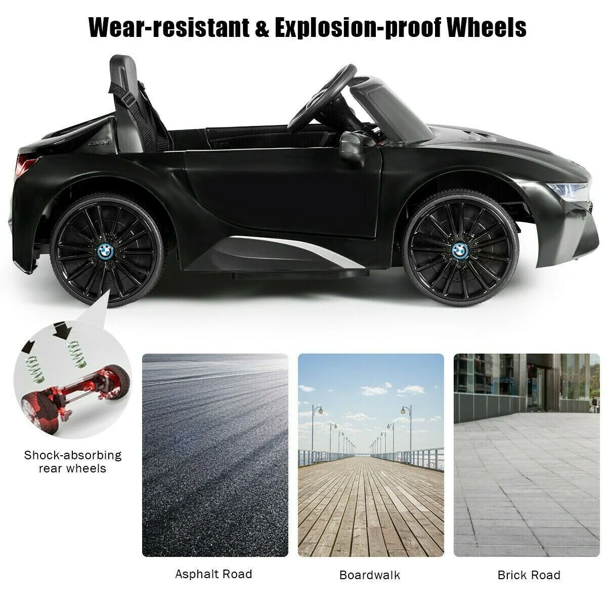 12V Official BMW I8 Children's Ride-On Vehicle - Image 9