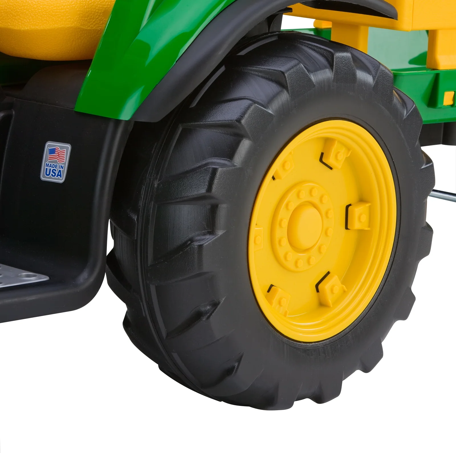 12V Ride-On John Deere Ground Force Tractor for Kids Ages 3-7 - Image 7
