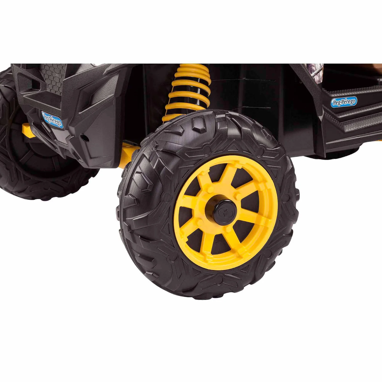 12V Battery-Powered Ride-On Polaris RZR 900 ATV for Ages 3+ in Camo Design - Image 4