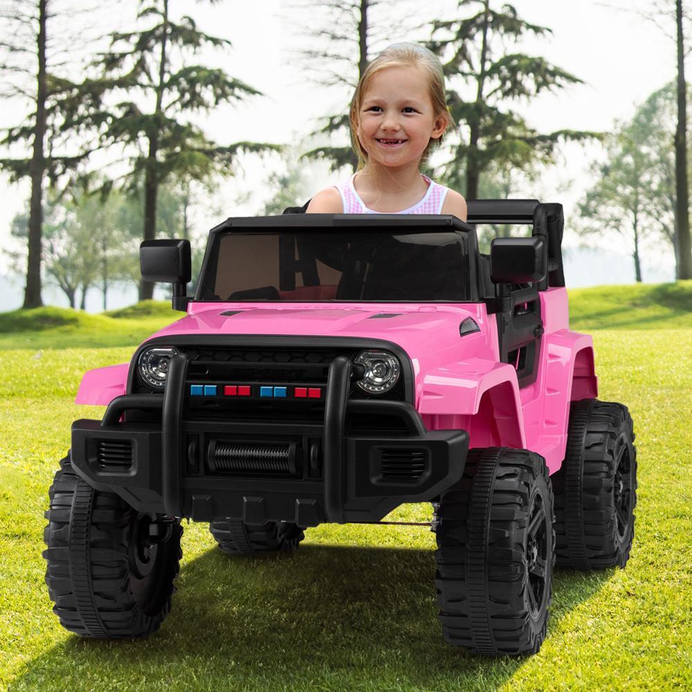 12V Pink Ride On Car Truck for Girls with 3 Speed Modes - Perfect Gift for Kids - Image 11
