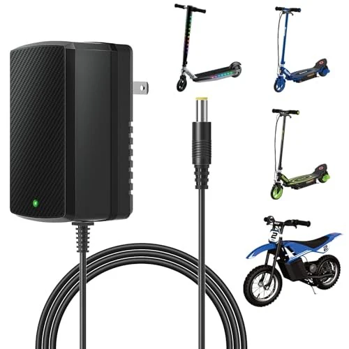 12V Power Charger for Razor Core E90 E95 Electric Scooter MX125 Dirt Bike