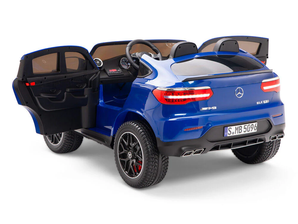 12V Power Mercedes GLC63S 2 SEAT Children's Electric Ride-on Car with Wheels - Image 13