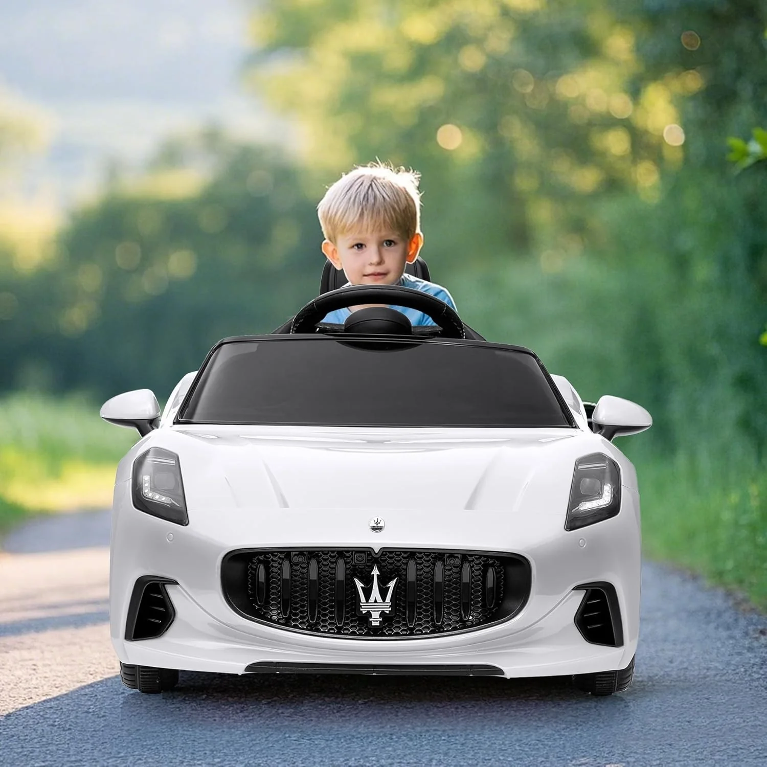 12V Motorized 4-Wheel Remote Control Car for Children - Image 8