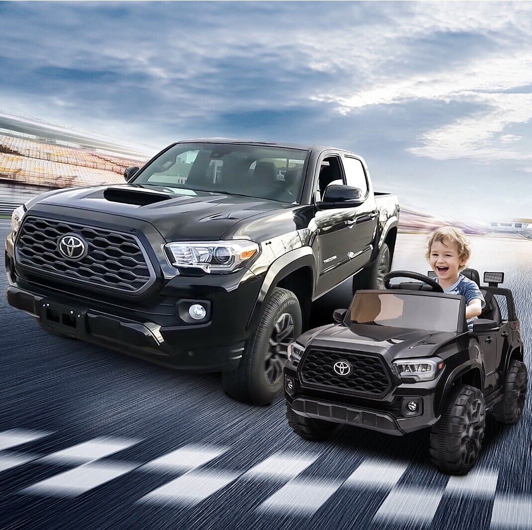 12V Powered Toyota Tacoma Ride-On Car for Boys with Remote Control - Image 2