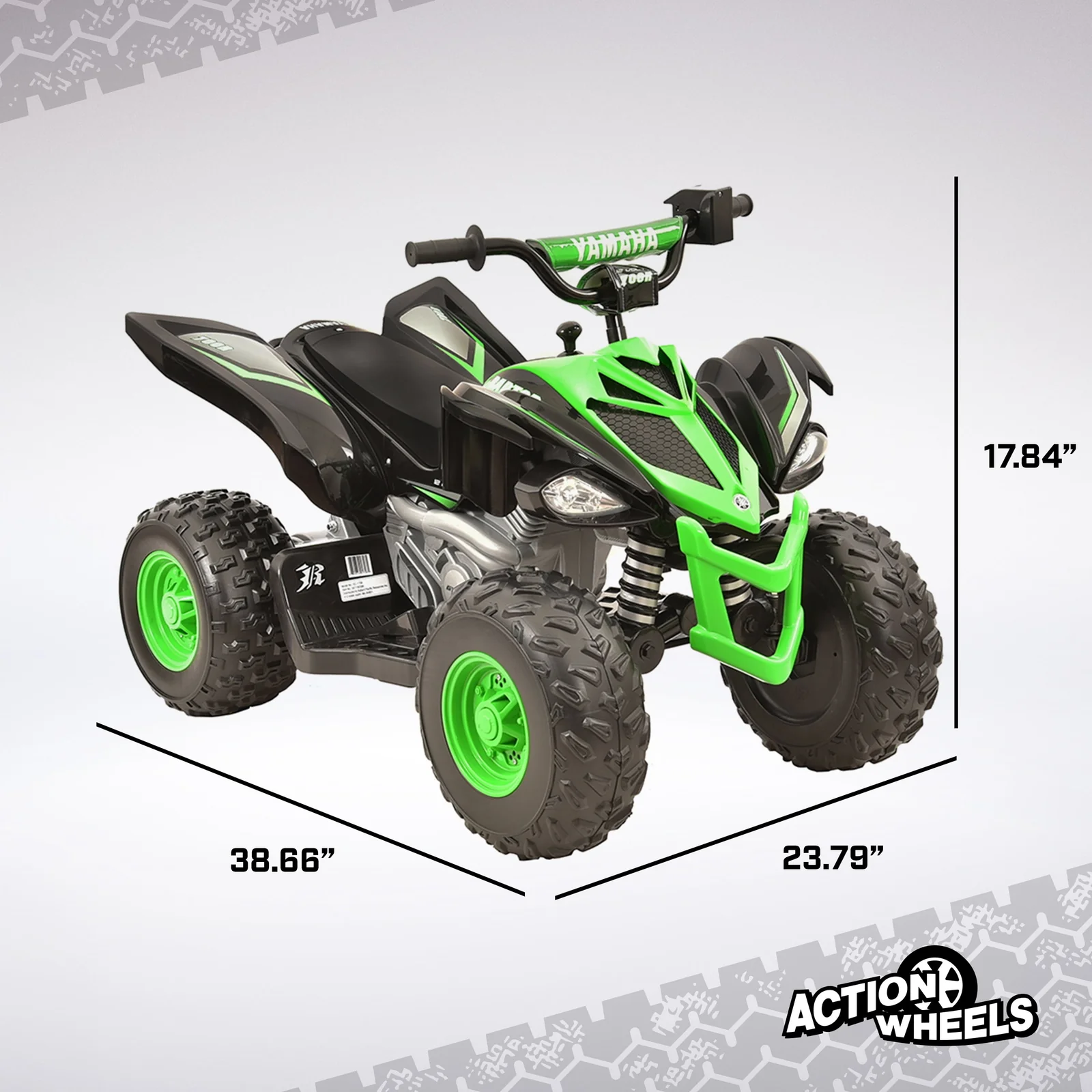 12V Raptor Powered Ride-On ATV for Kids Ages 3+, Durable Design, Speeds up to 5 MPH - Image 4