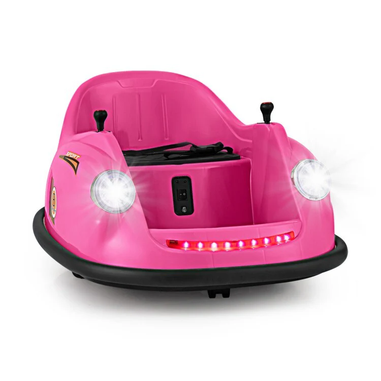 12V Rechargeable Battery Kids Electric Ride-On Bumper Car Toy with Remote Control - Image 5