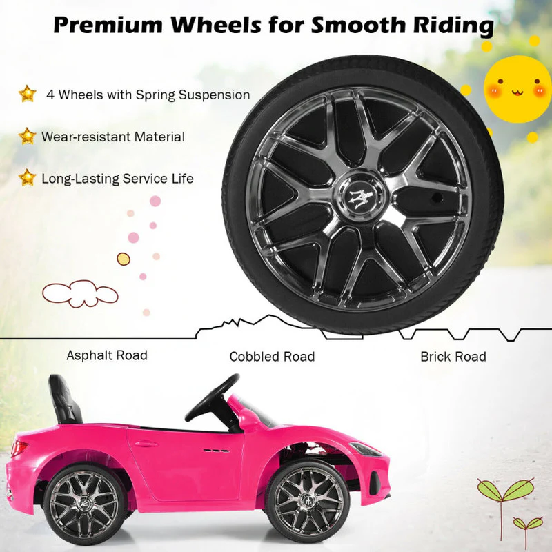 12V Remote Control Kids Ride-On Car with Lights for Safe Outdoor Fun - Image 7