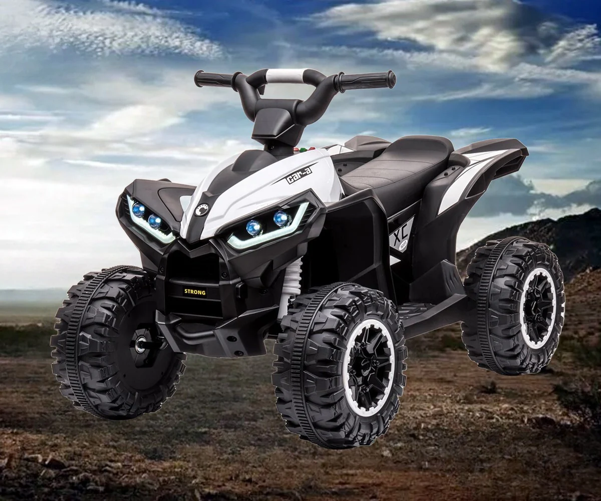 12V Electric Ride-On ATV Quad for Kids with Remote Control Off-Road Toy Car - Image 8