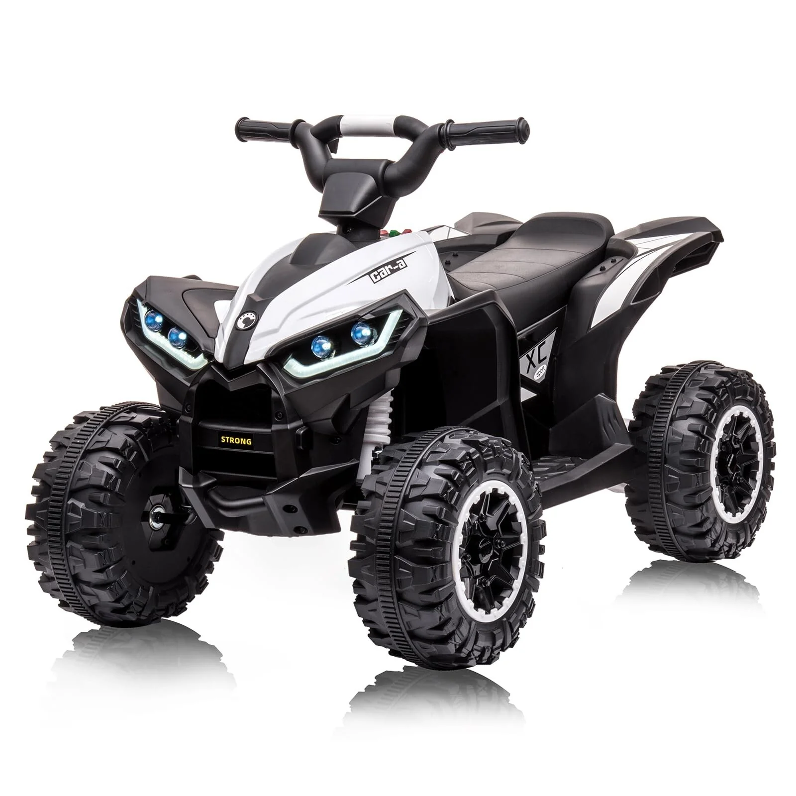 12V Electric Ride-On Off-Road ATV Quad for Kids with Remote Control - Image 4