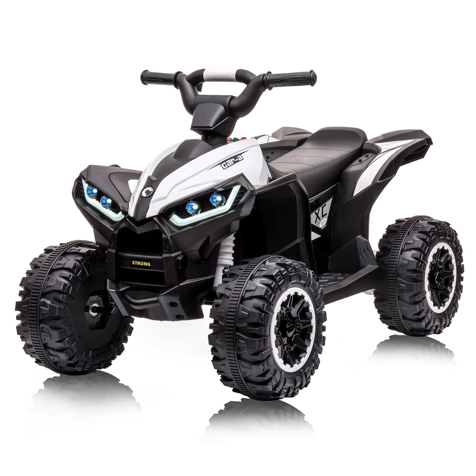 12V Battery-Powered Electric Ride-On Quad ATV for Kids with Remote Control - Image 9