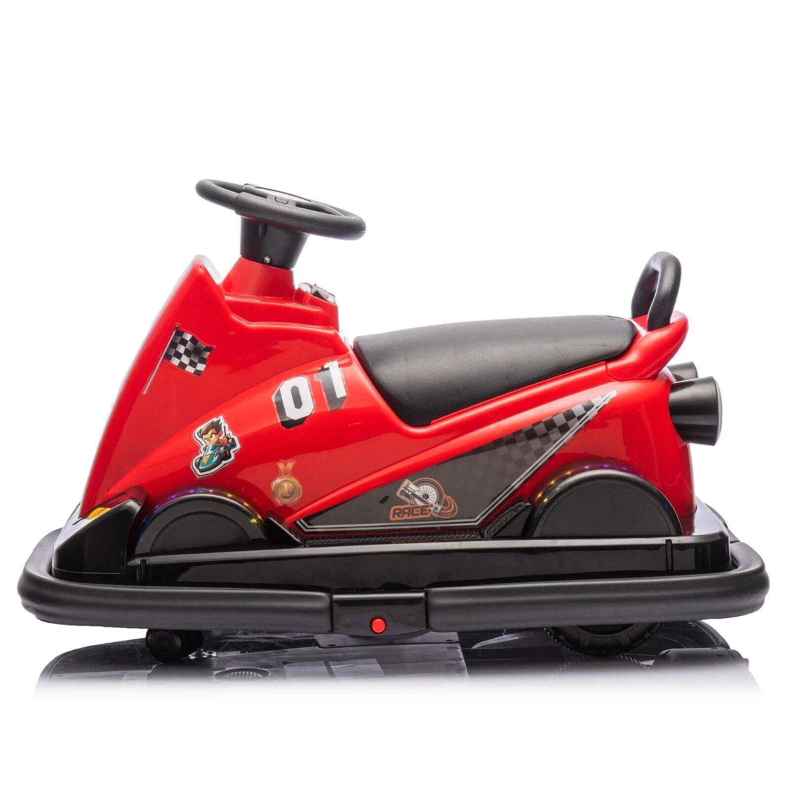 12V Electric Ride-On Bumper Car Toy with 360° Rotation for Toddlers and Kids Ages 3-5 - Image 9