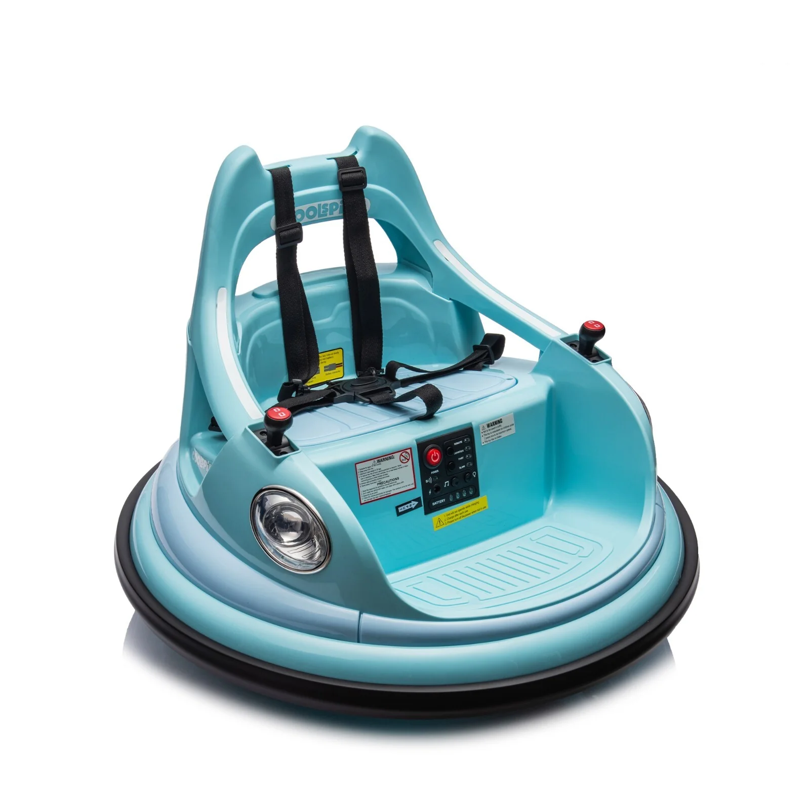12V Ride-On Bumper Car for Kids Electric Car with Remote Control Blue - Image 19