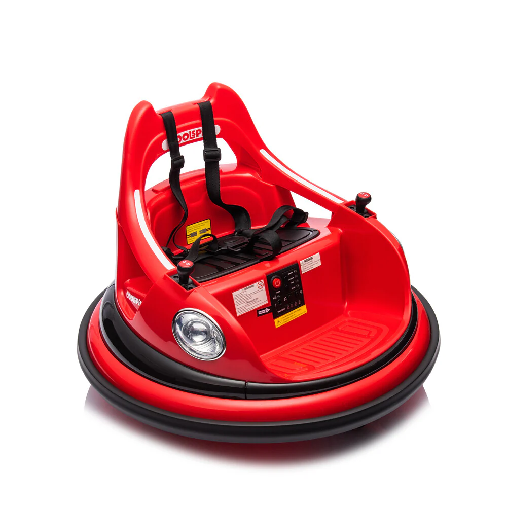 12V Ride-On Bumper Car for Kids with 2WD, Remote Control and 360° Spin, Ages 1.5-5 - Image 12