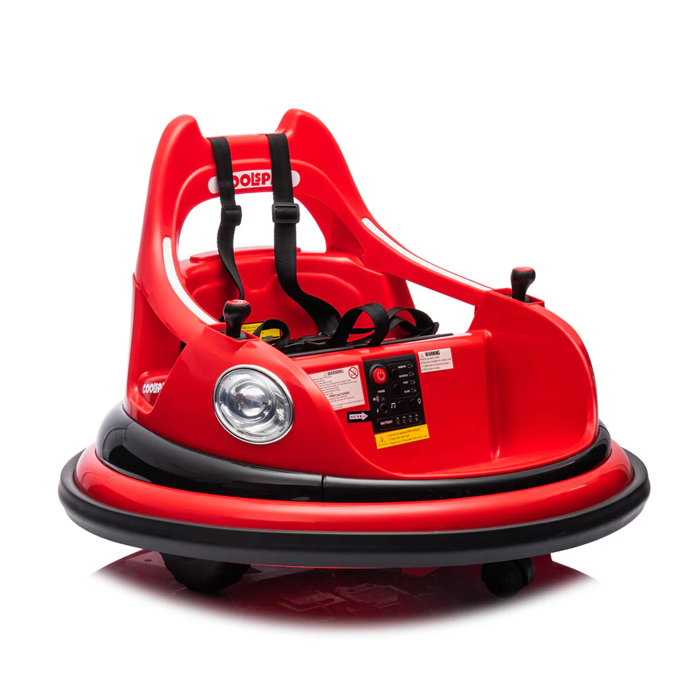 12V Ride-On Bumper Car for Kids with 2WD, Remote Control and 360° Spin, Ages 1.5-5 - Image 13