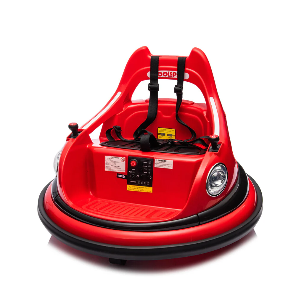 12V Ride-On Bumper Car for Kids with 2WD, Remote Control and 360° Spin, Ages 1.5-5 - Image 19