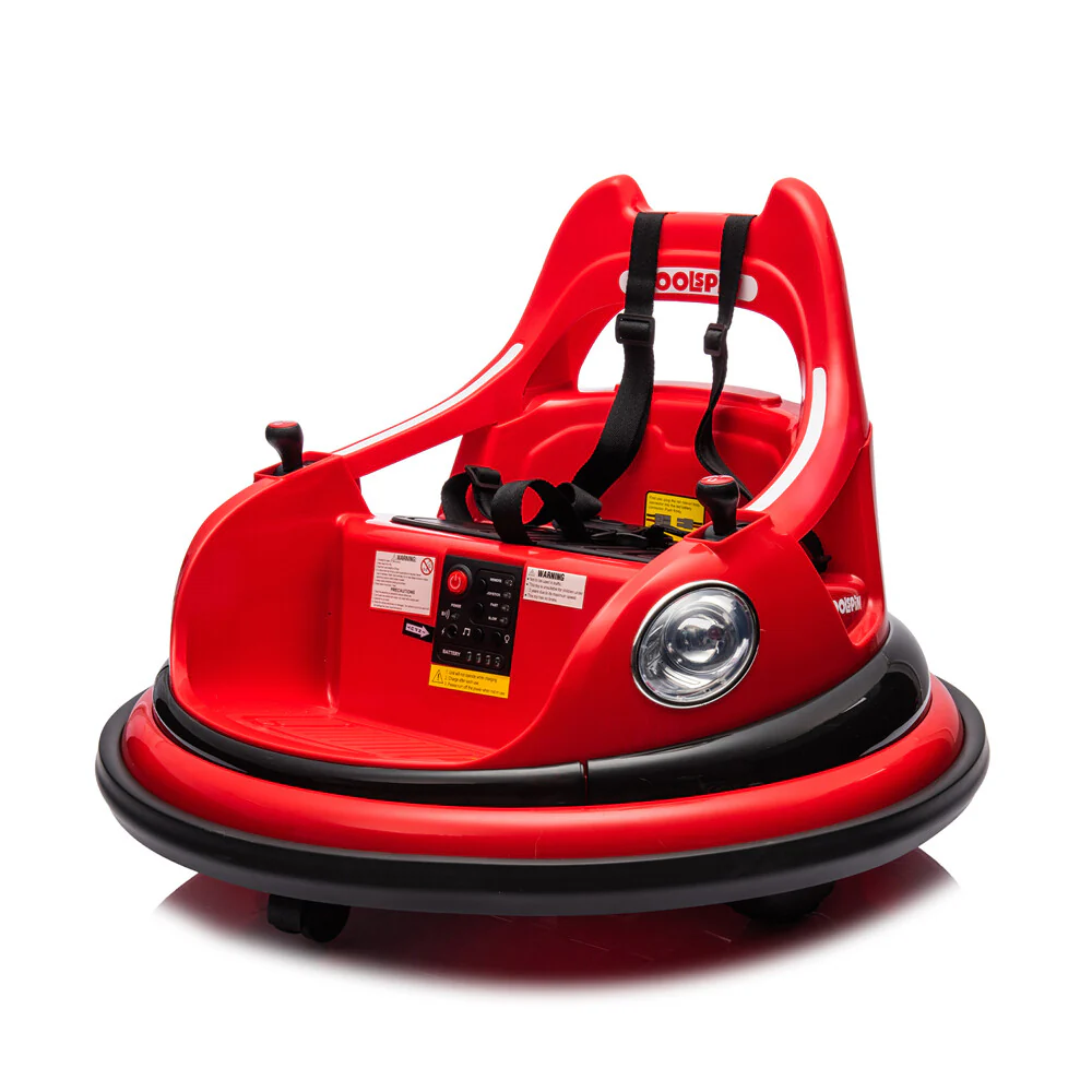 12V Ride-On Bumper Car for Kids with 2WD, Remote Control and 360° Spin, Ages 1.5-5 - Image 22