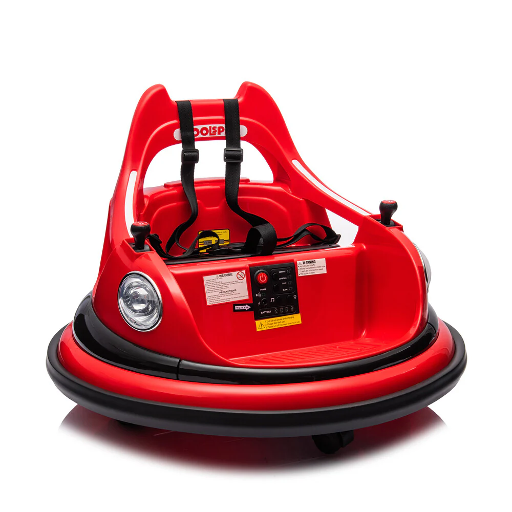 12V Ride-On Bumper Car for Kids with 2WD, Remote Control and 360° Spin, Ages 1.5-5 - Image 8
