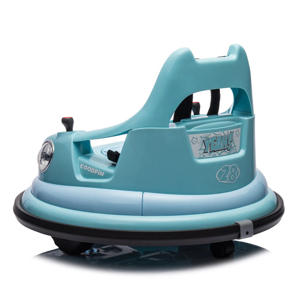 12V Ride-On Bumper Car for Kids Ages 1.5-5 with 2WD, Remote Control, and 360° Spin - Image 20