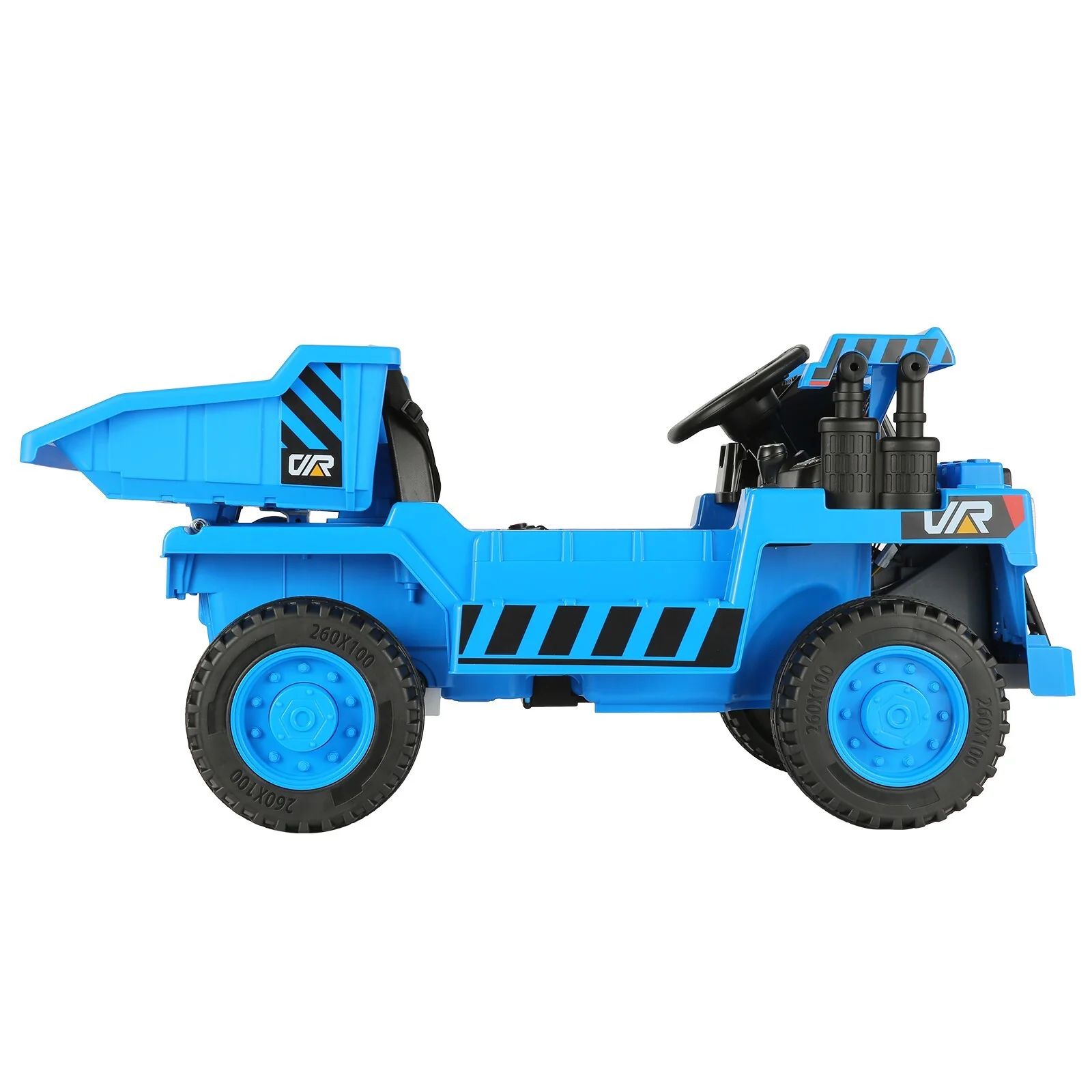 12V Ride-On Electric Dump Truck for Kids with Remote Control and Music - Image 4