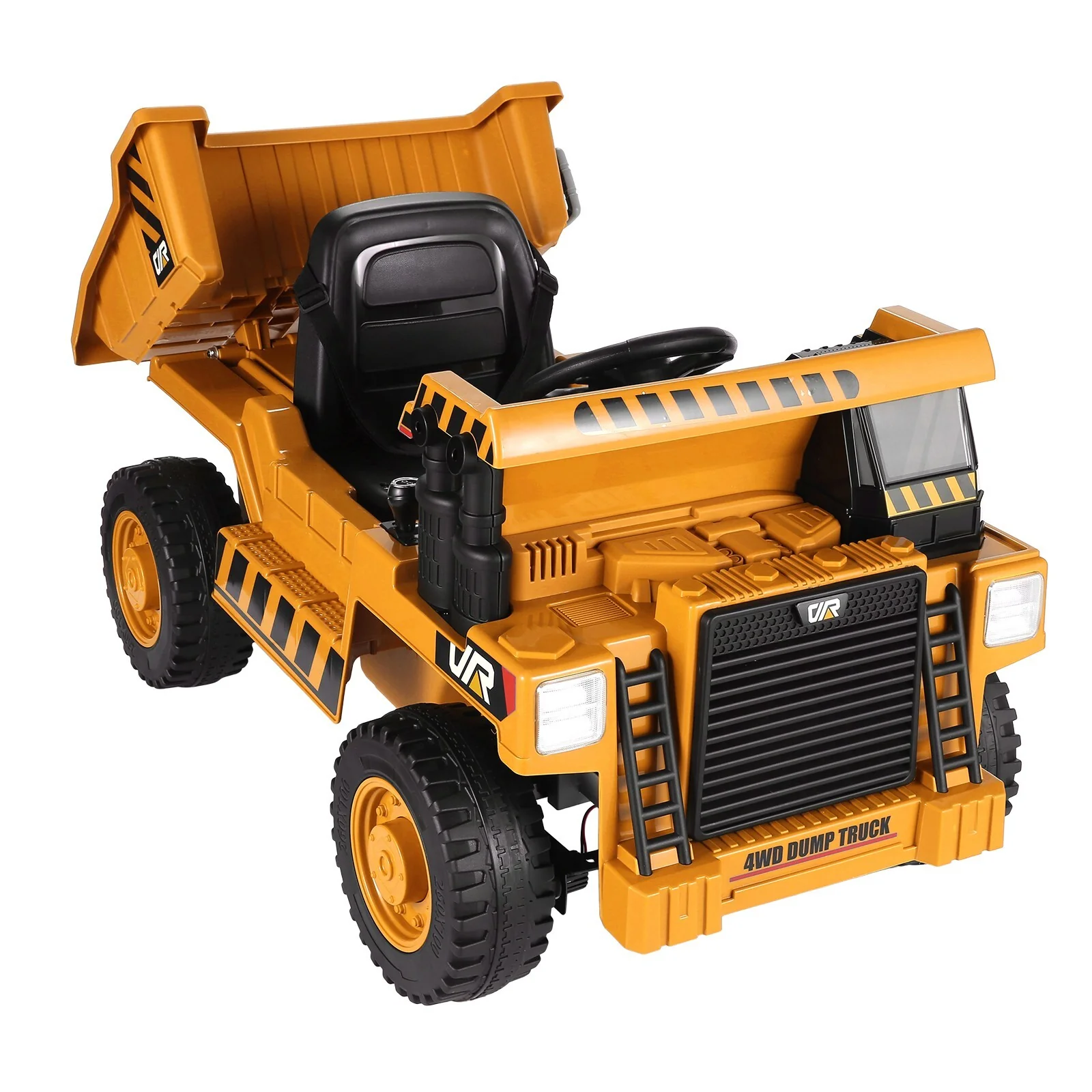 12V Ride-On Electric Dump Truck for Kids with Remote Control and Music - Image 7