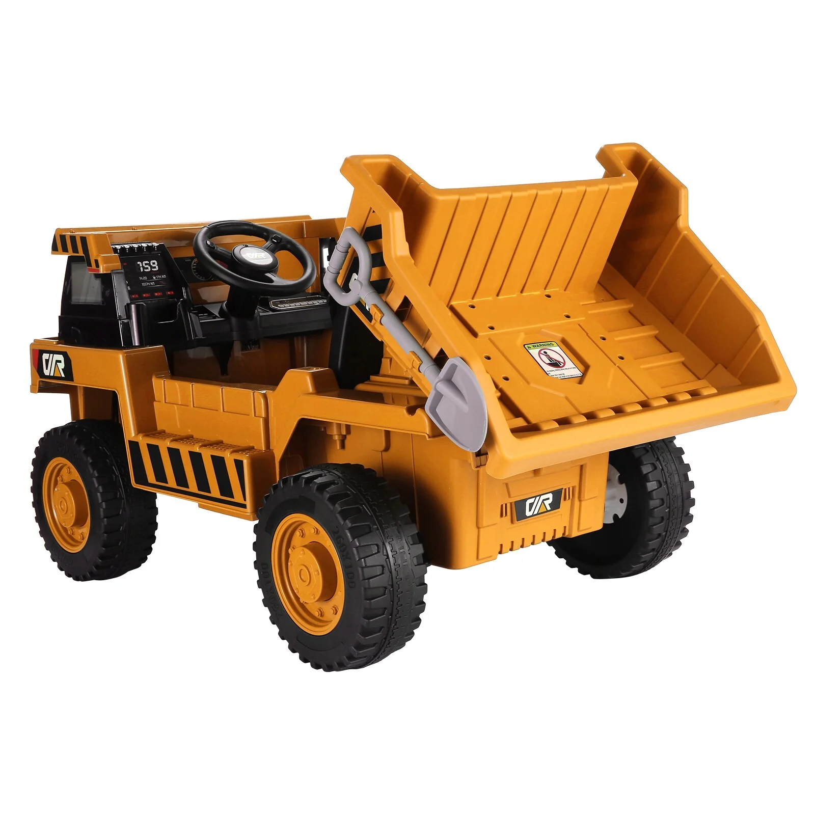12V Ride-On Electric Dump Truck for Kids with Remote Control and Music - Image 9