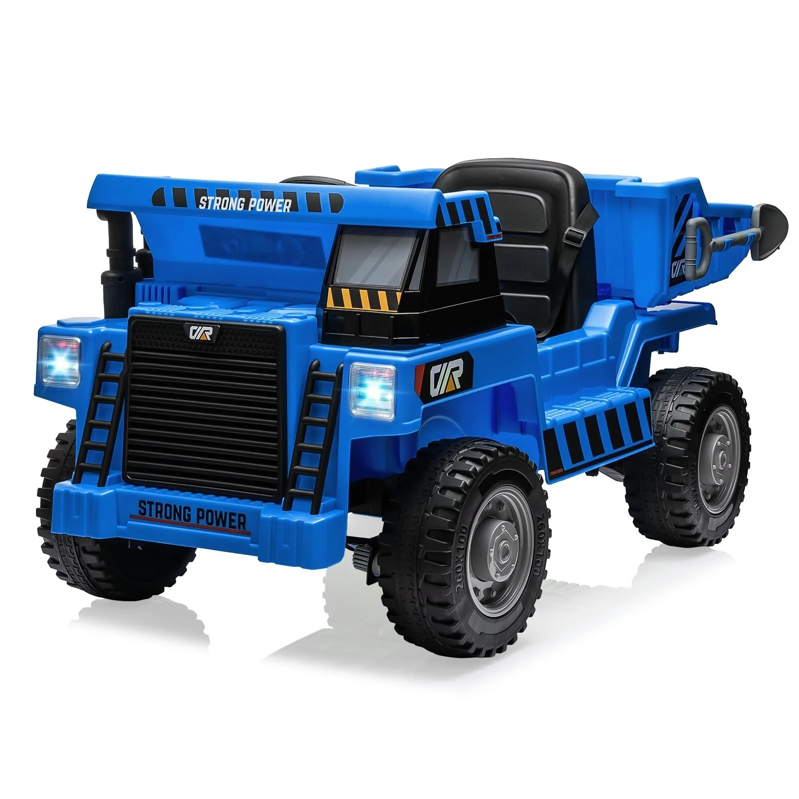 12V Electric Ride-On Dump Truck with Functional Dump Bed for Kids - Image 17