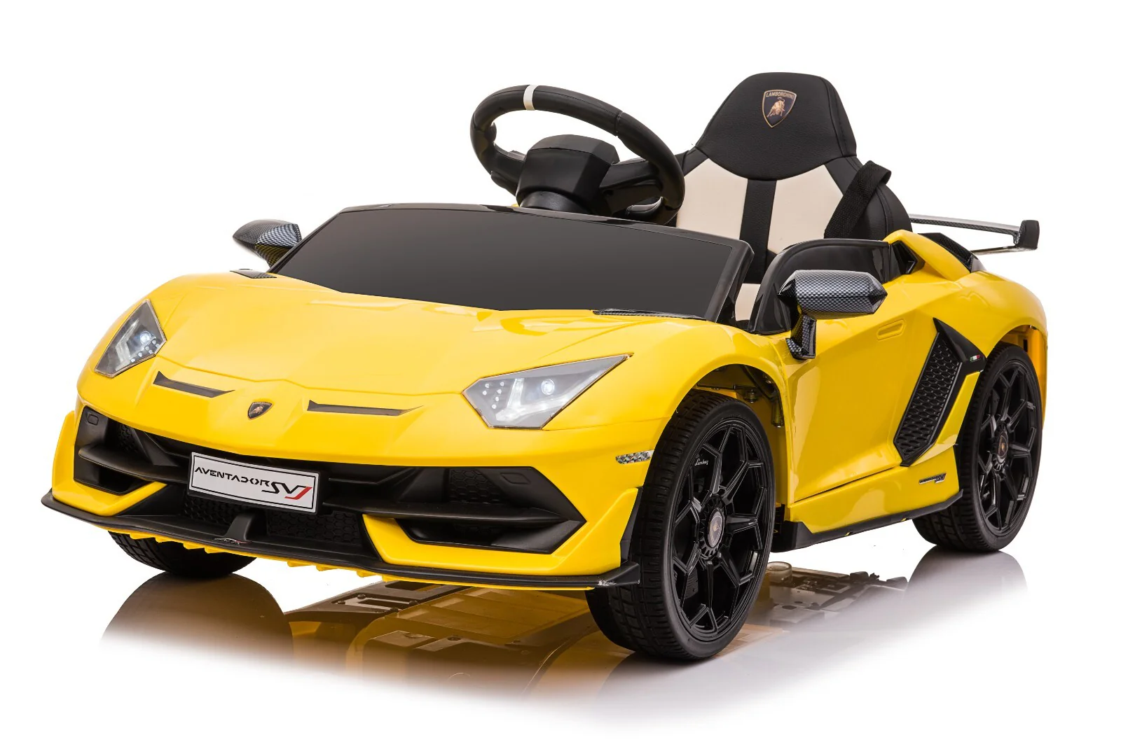 12V Electric Ride-On Lamborghini Toy Car for Kids with Remote Control, Music, and Opening Doors - Image 12