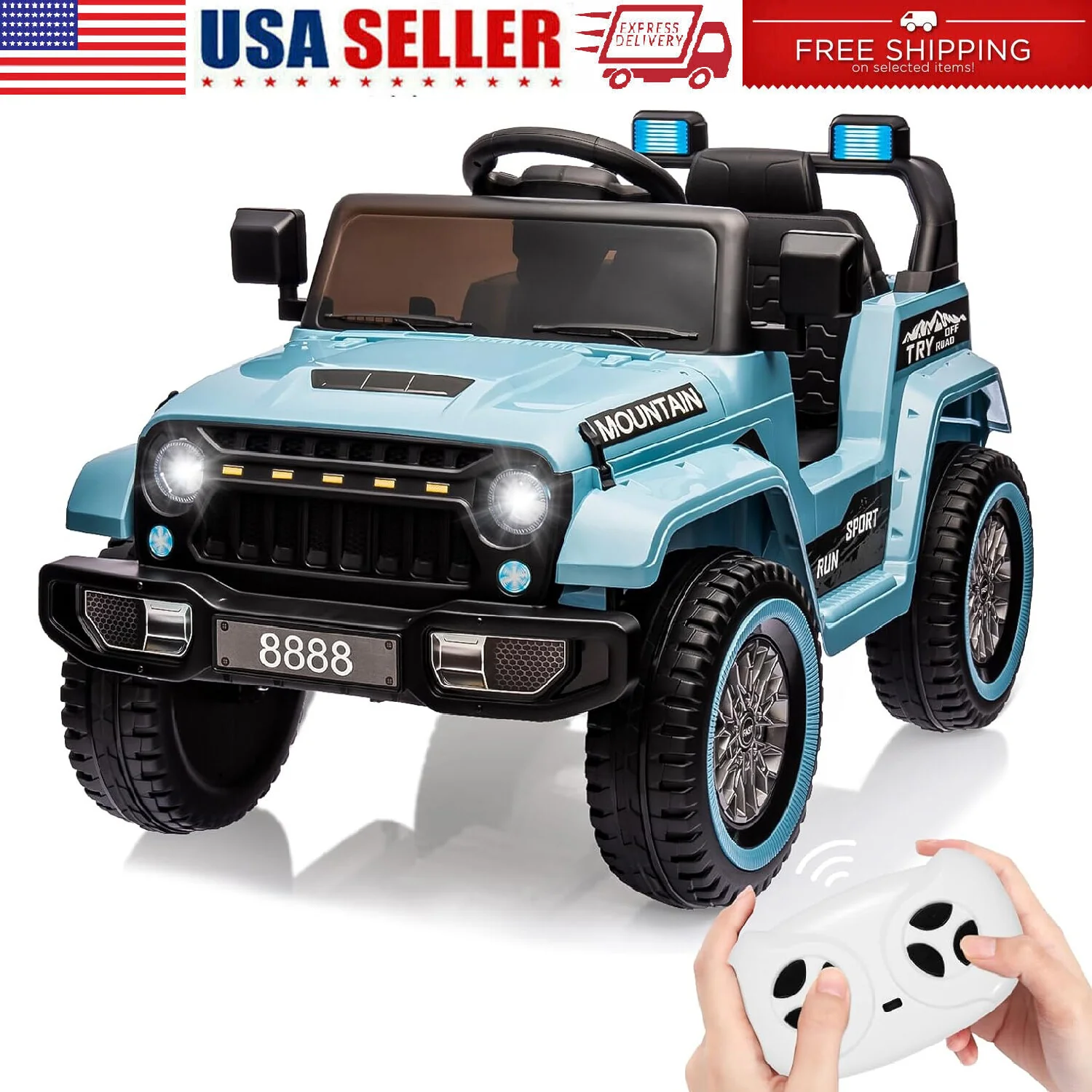 12V Battery-Powered Electric 4-Wheeler Ride-On Truck with Music for Kids - Image 15