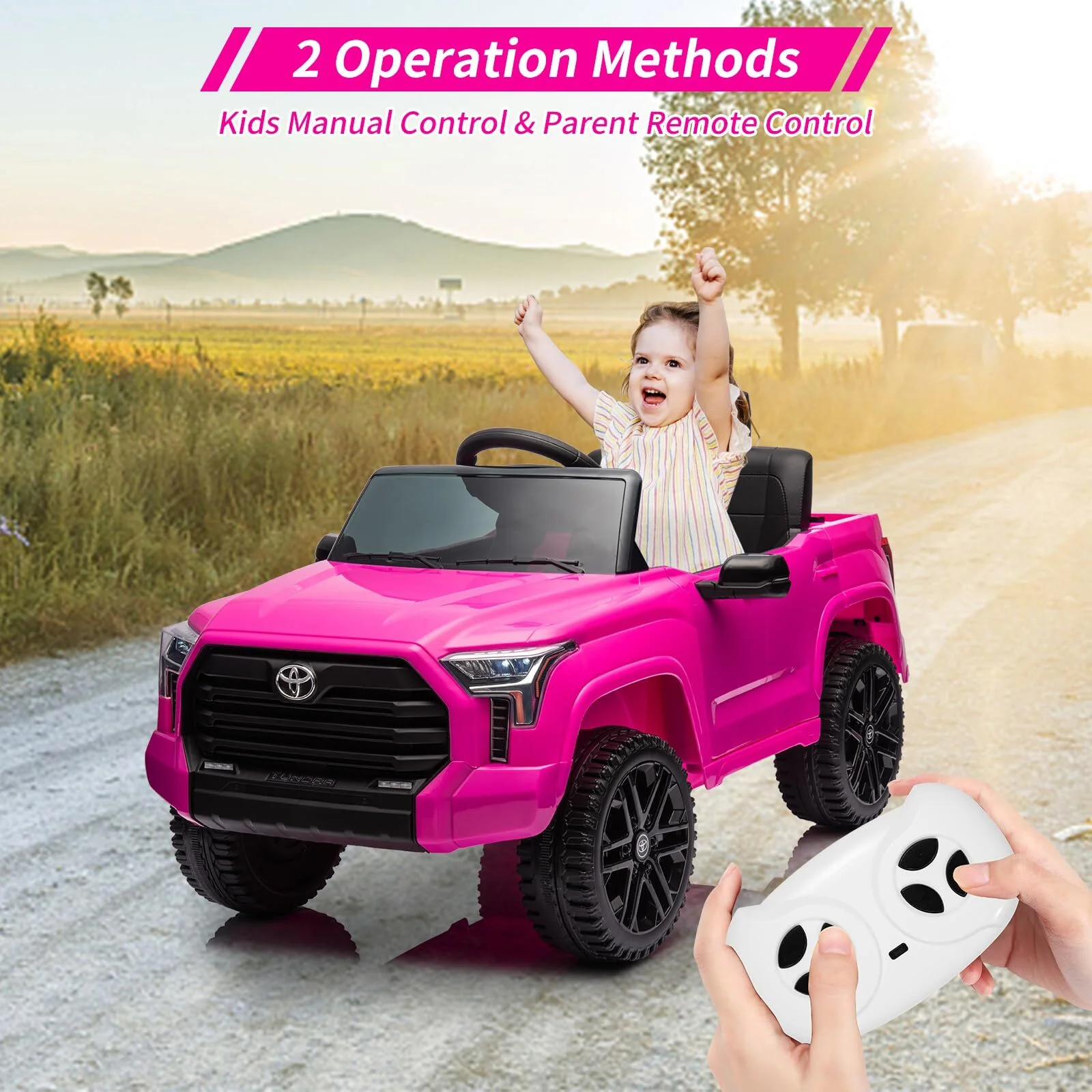 12V Battery-Powered Electric Ride-On Car for Kids with 4 Wheels and Remote Control - Image 3