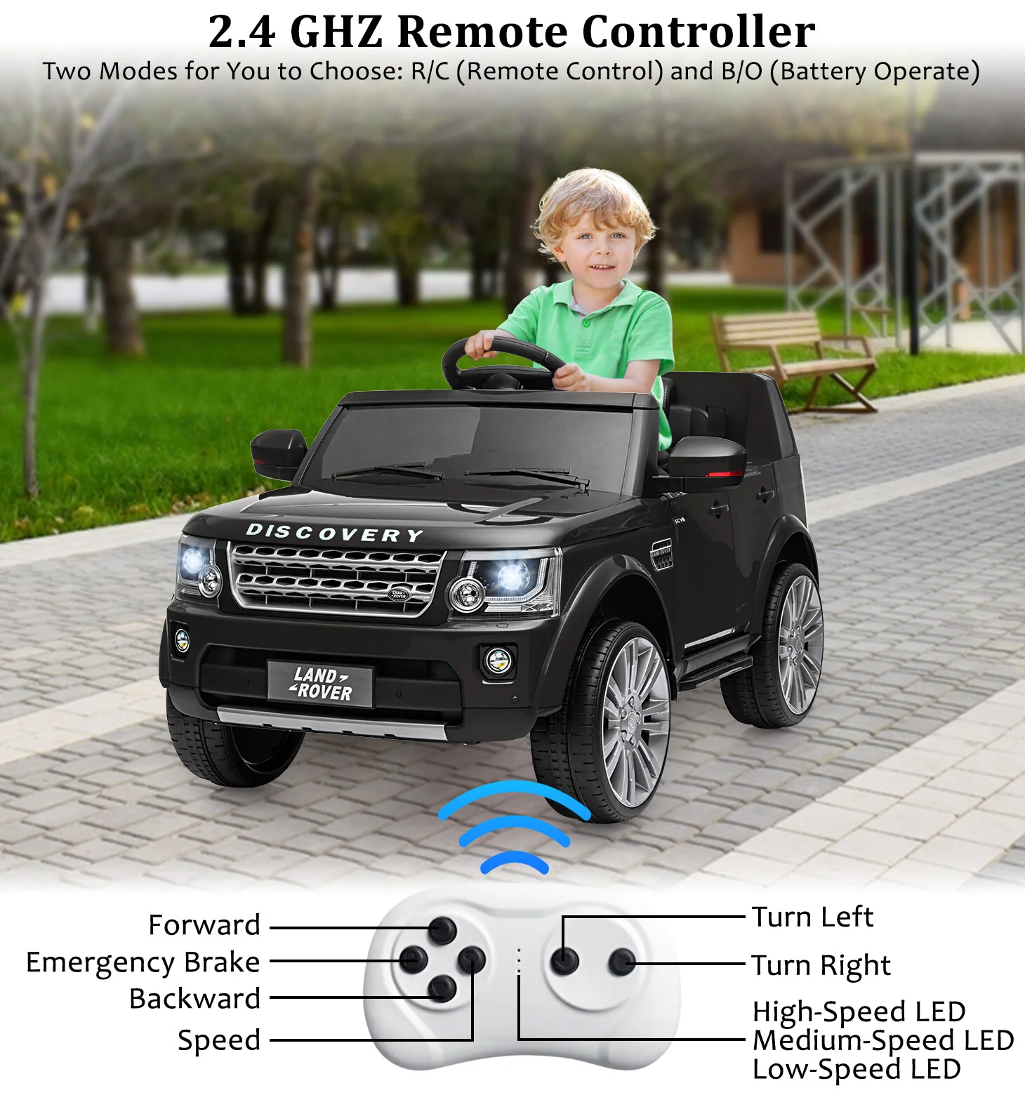 12V Battery-Powered Kids Sports Ride-On Car with Parent Remote Control - Image 23