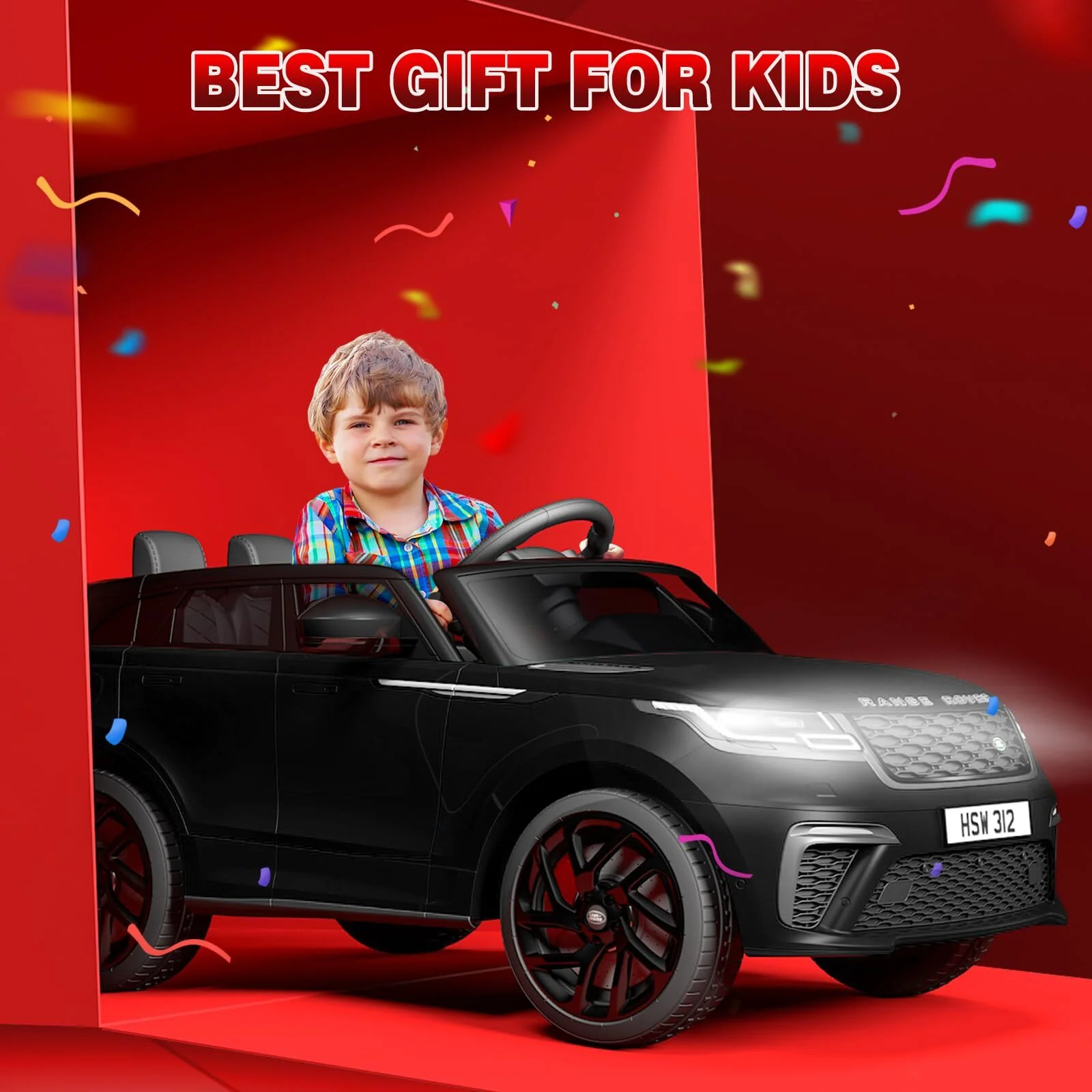 12V Licensed Land Rover Electric Ride-On Car for Kids with MP3 Player and Remote Control - Image 17