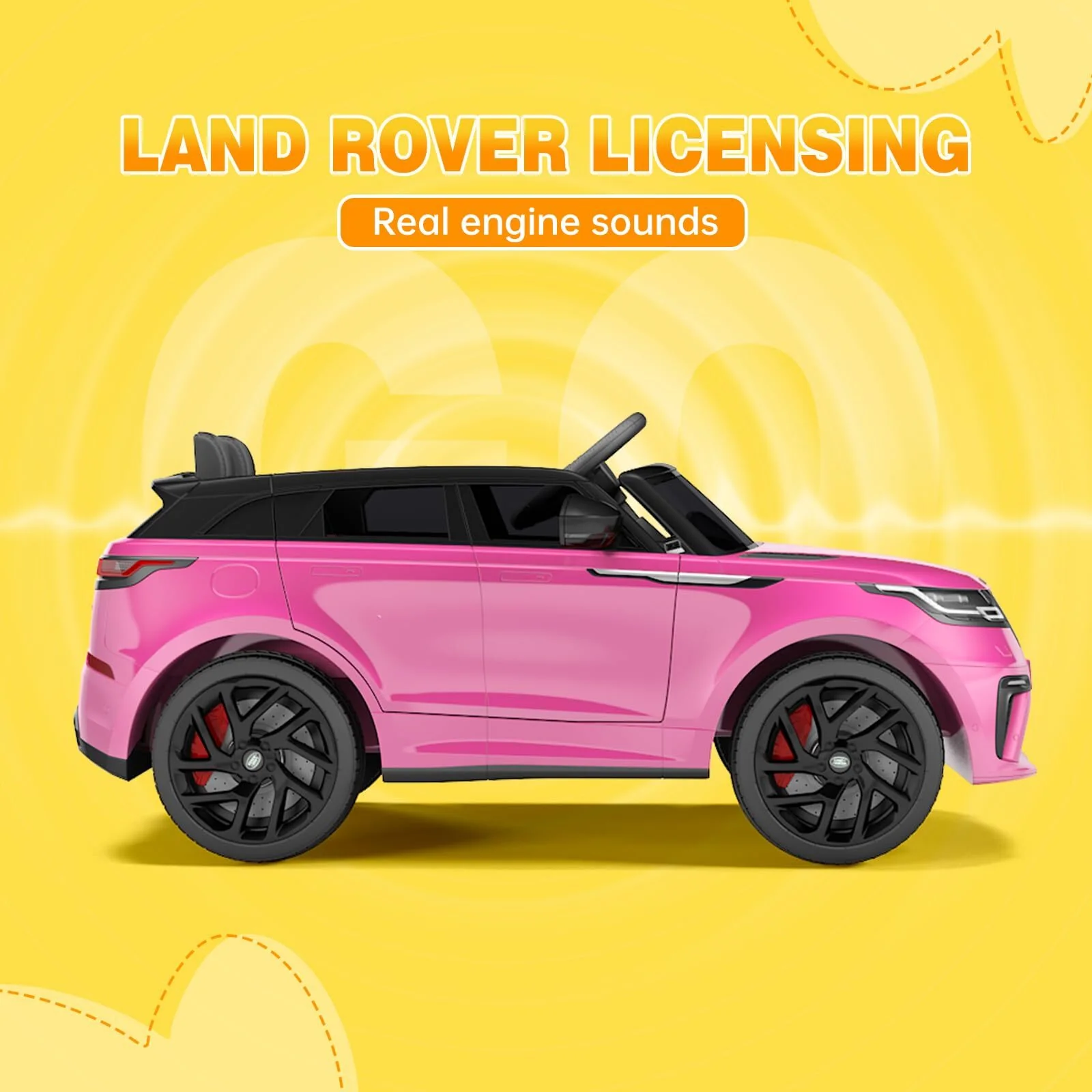 12V Licensed Land Rover Electric Ride-On Car for Kids Toy Gift - Image 7