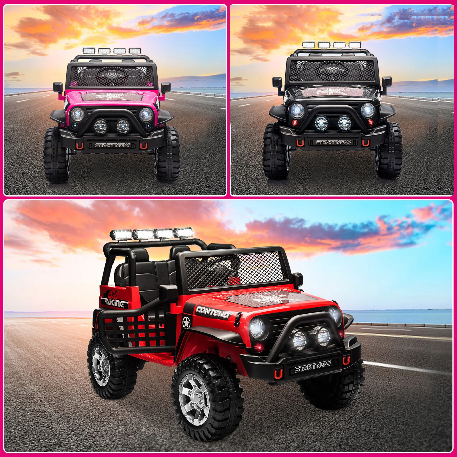 12V Electric Ride-On Jeep Truck with Remote Control for Kids and Toddlers - Image 13