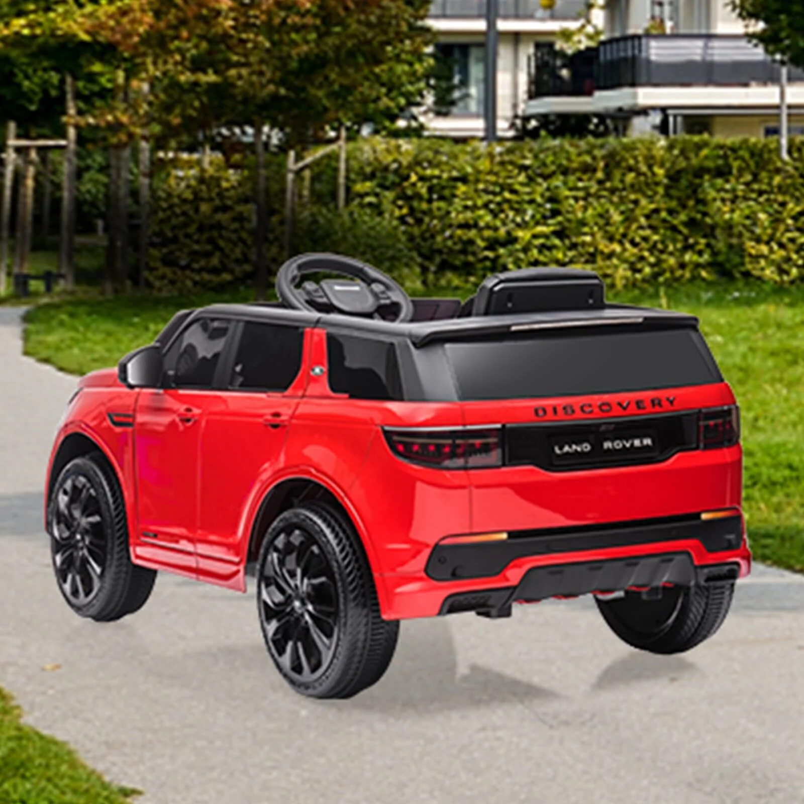 12V Licensed Land Rover Electric Ride-On Truck for Kids with Remote Control Battery-Powered Toy Car - Image 19