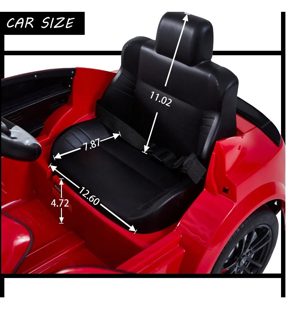 12V Ride-On Dodge Charger Electric Vehicle for Kids with Remote Control - Image 10