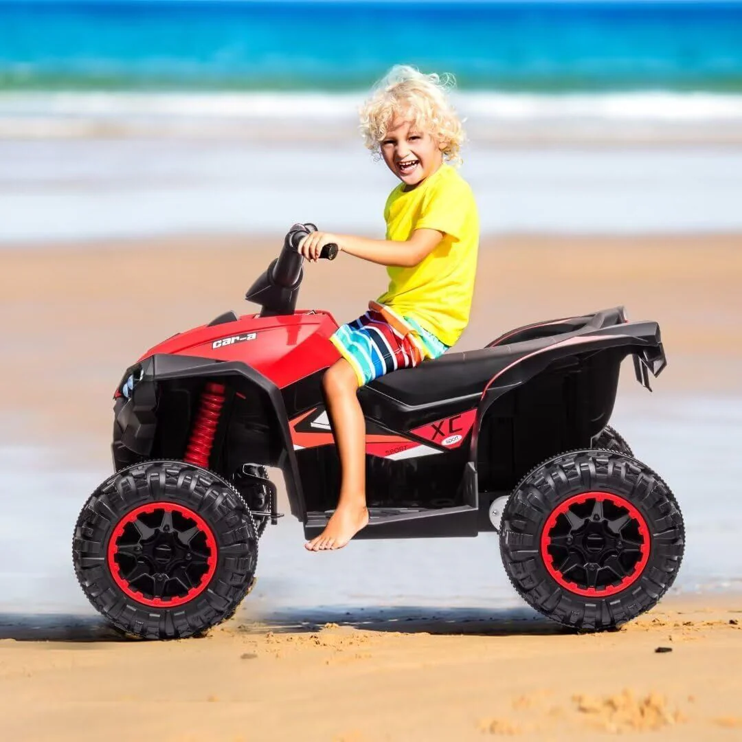 12V Electric Ride-On 4-Wheel Dual Drive ATV with Parent Remote Control for Kids - Image 3