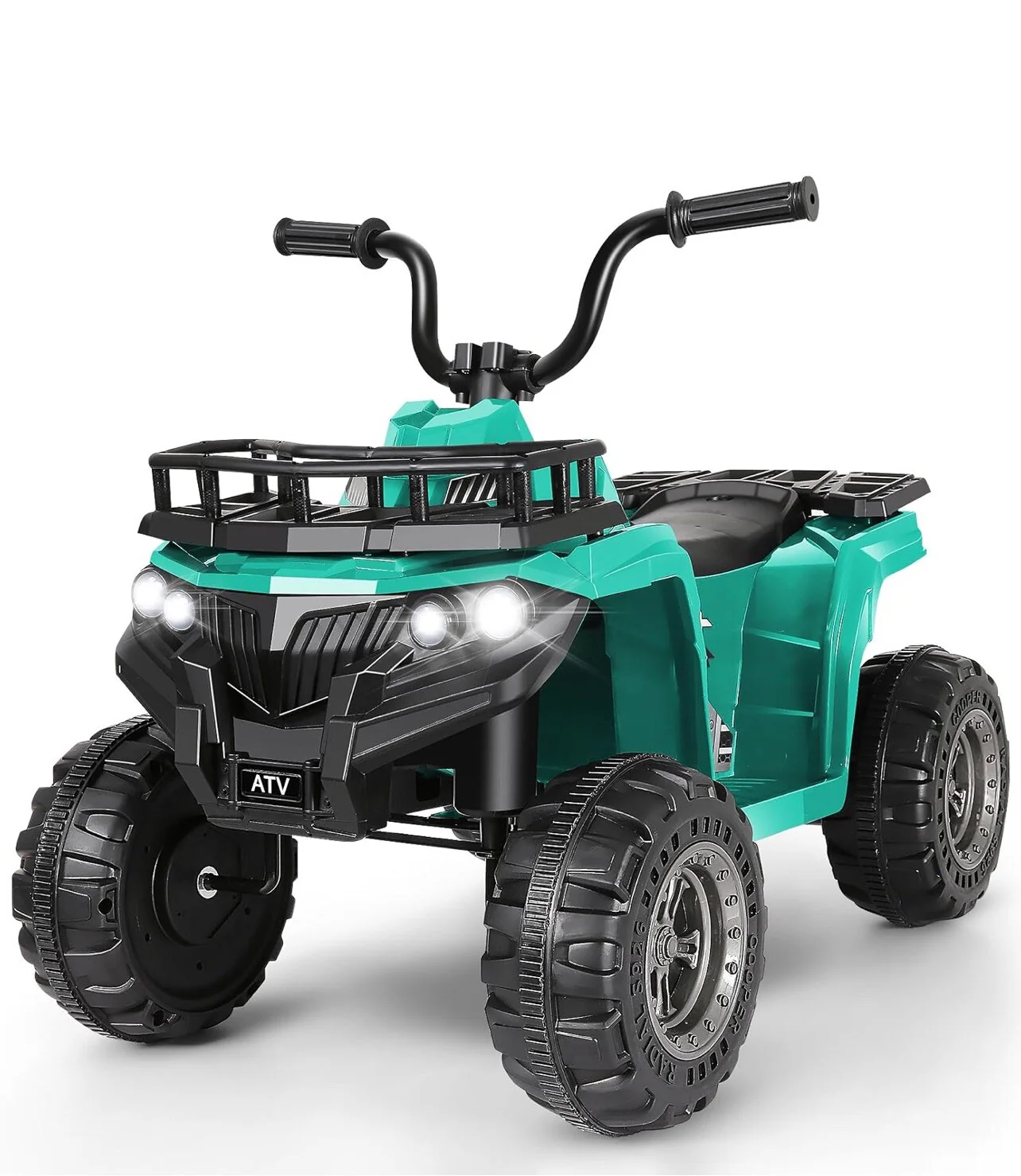 12V Electric Ride-On ATV for Kids 4-Wheeler Quad with Bluetooth Music Player