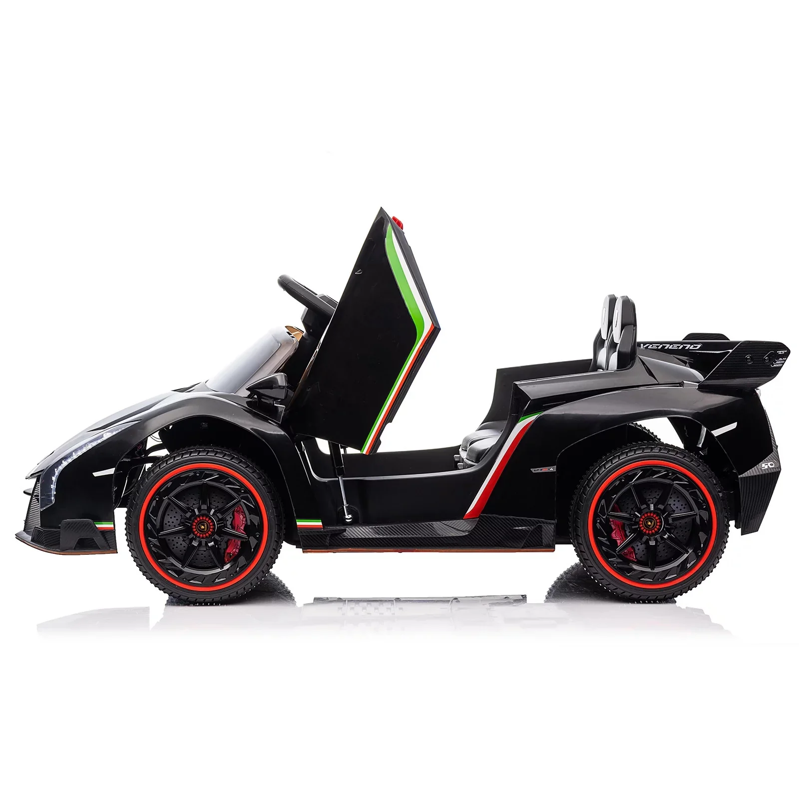 12V Kids Ride-On Sports Car with Remote Control, Lamborghini Style - Image 6