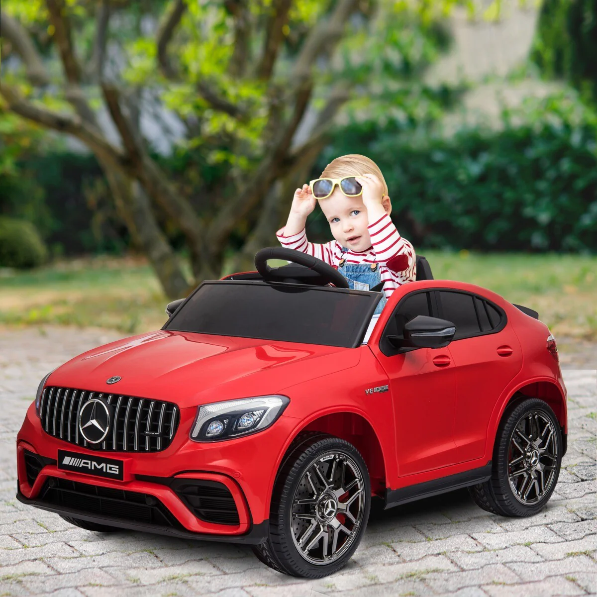 12V Electric Ride-On Car for Kids 3-5 Years with Remote Control and 2-Speed Settings - Image 12