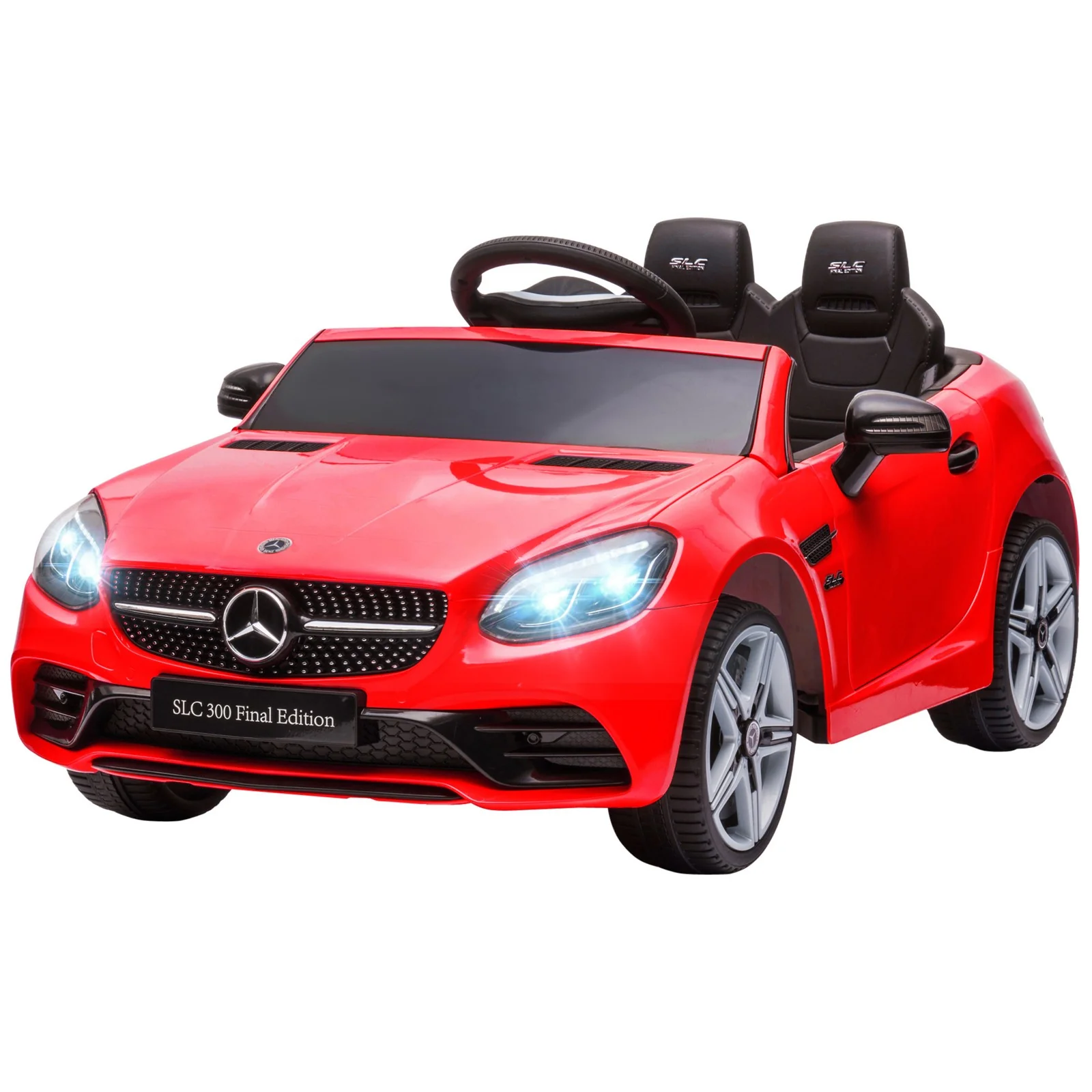 12V Red Ride-On Toy Car for Kids with Remote Control - Image 4