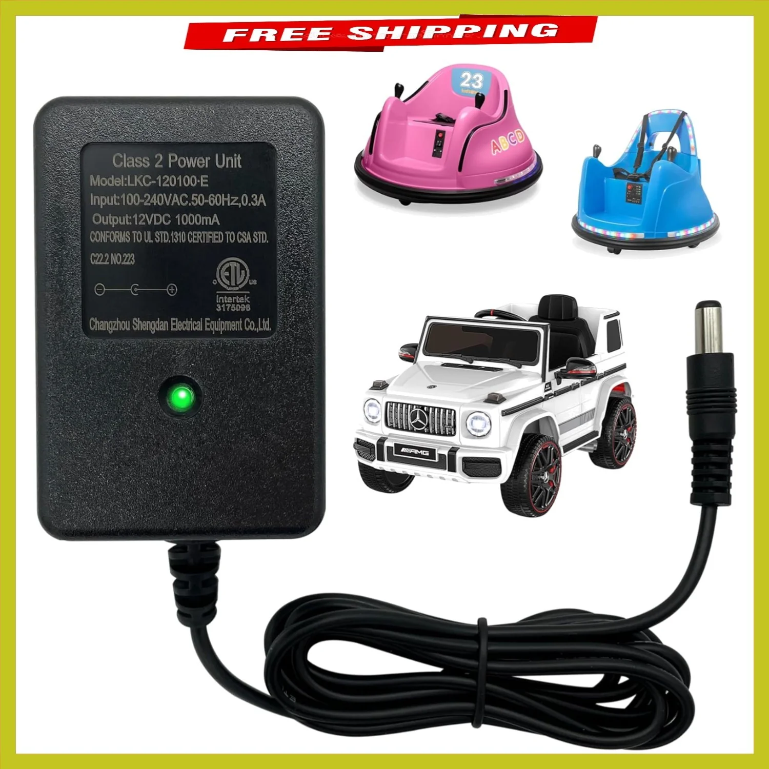12V Ride-On Toy with Charger and LED Indicator for Safe Charging - Image 11