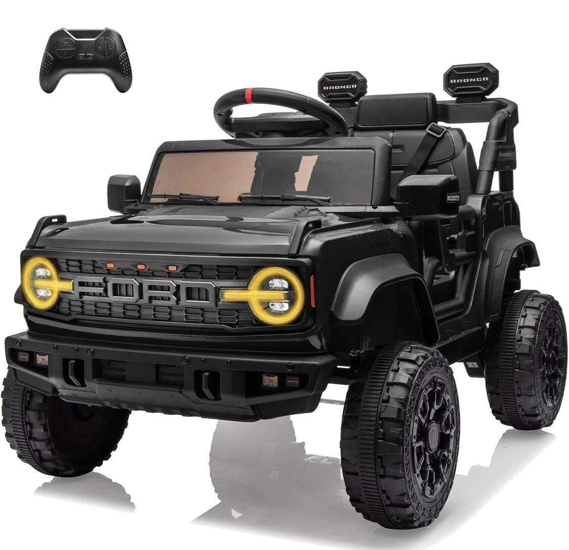 12V Electric Ride-On Ford Raptor Car for Kids with Remote Control - Image 10