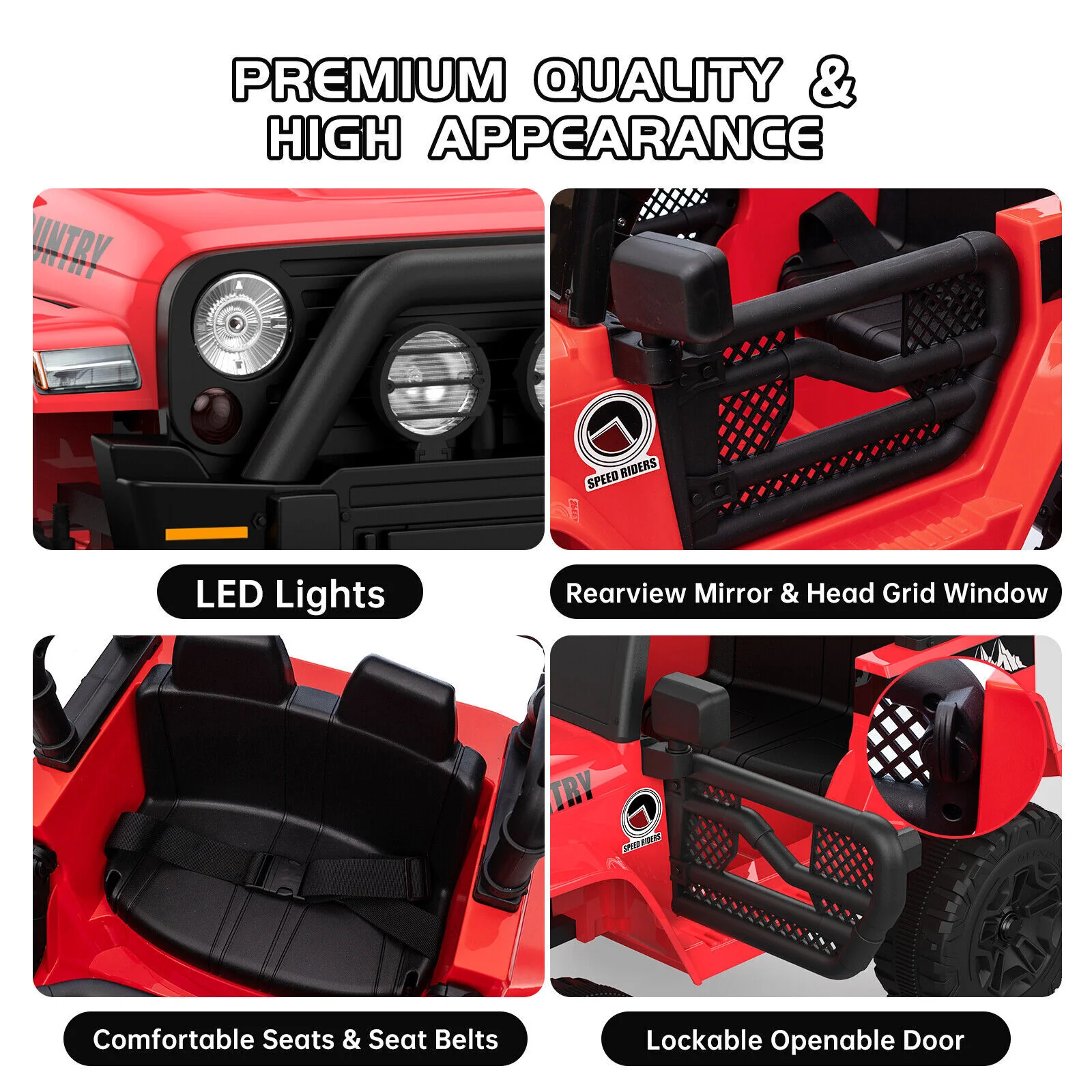 12V Battery-Powered Electric Ride-On Truck Car with Remote Control - Image 7