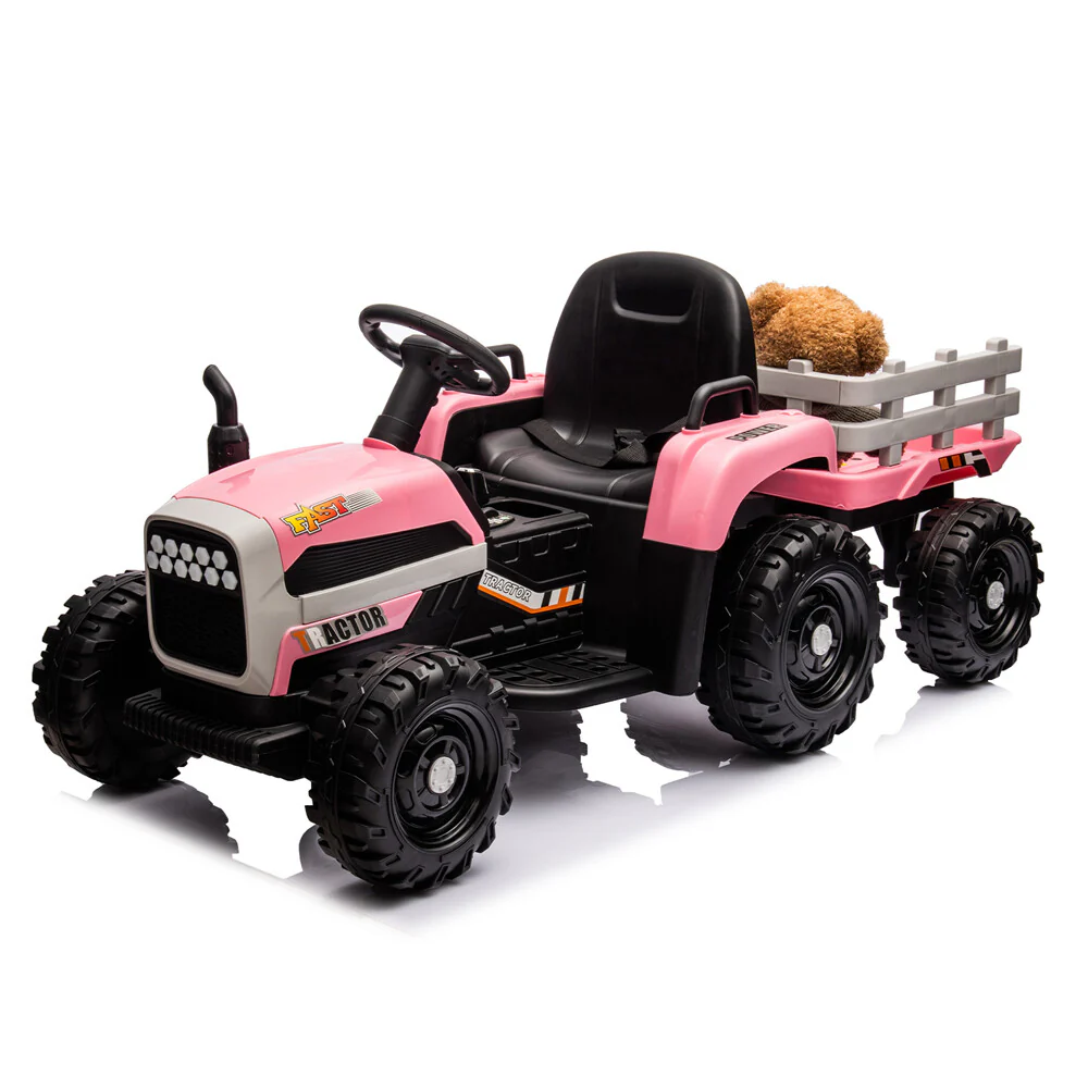 12V Ride-On Tractor with Remote Control and Bluetooth, 3-Speed Kids Toy for Ages 3-6 - Image 5